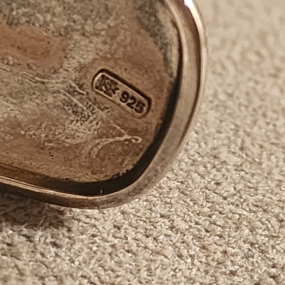 Designer Sterling Silver Cuff Bracelet 3D Gallery Heavy Scroll Hearts heart - Picture 8 of 14